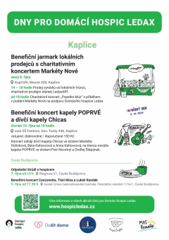  Benefičního koncertu pro hospic Ledax